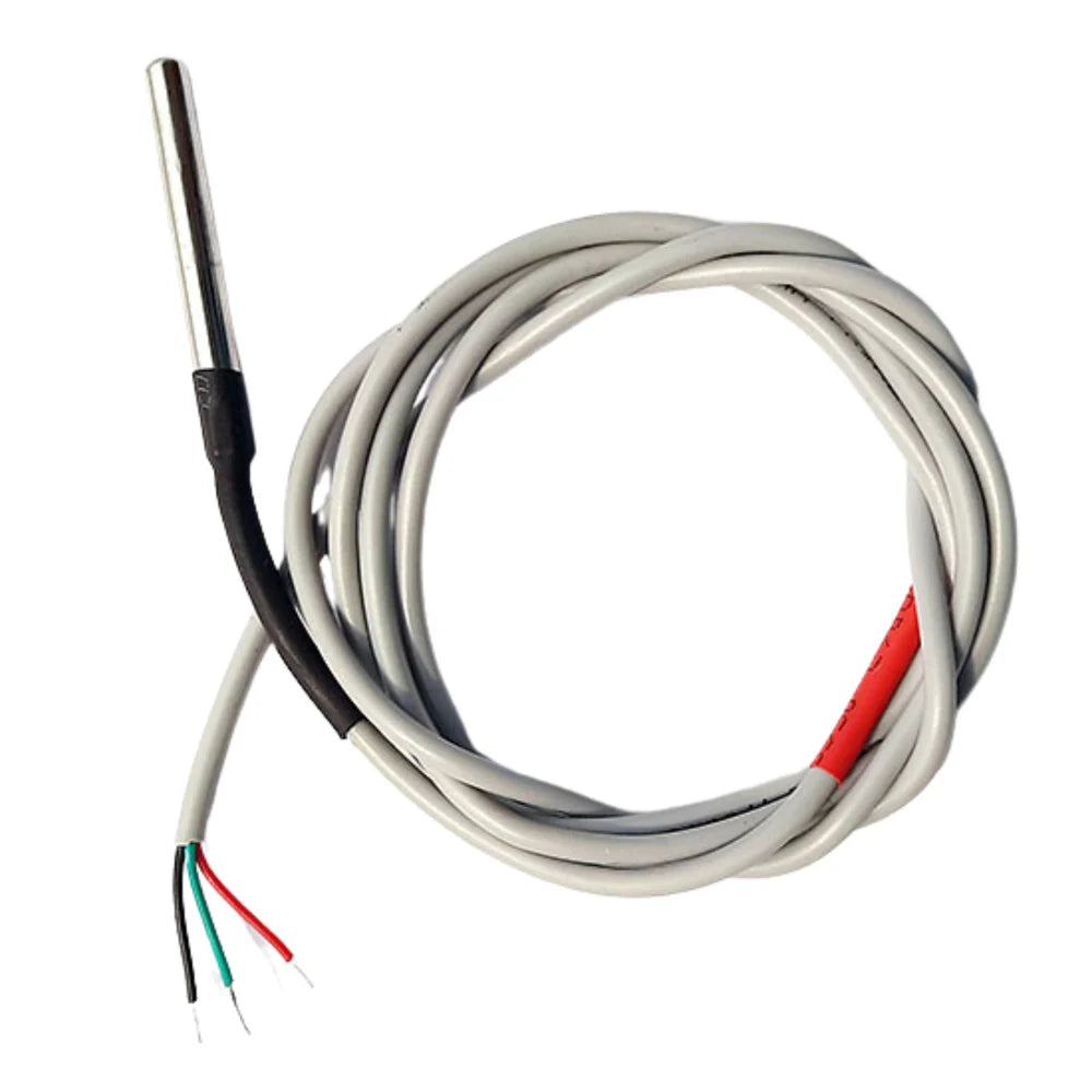 7Semi Analog LM35 Temperature Sensor Probe with 1M Waterproof Cable