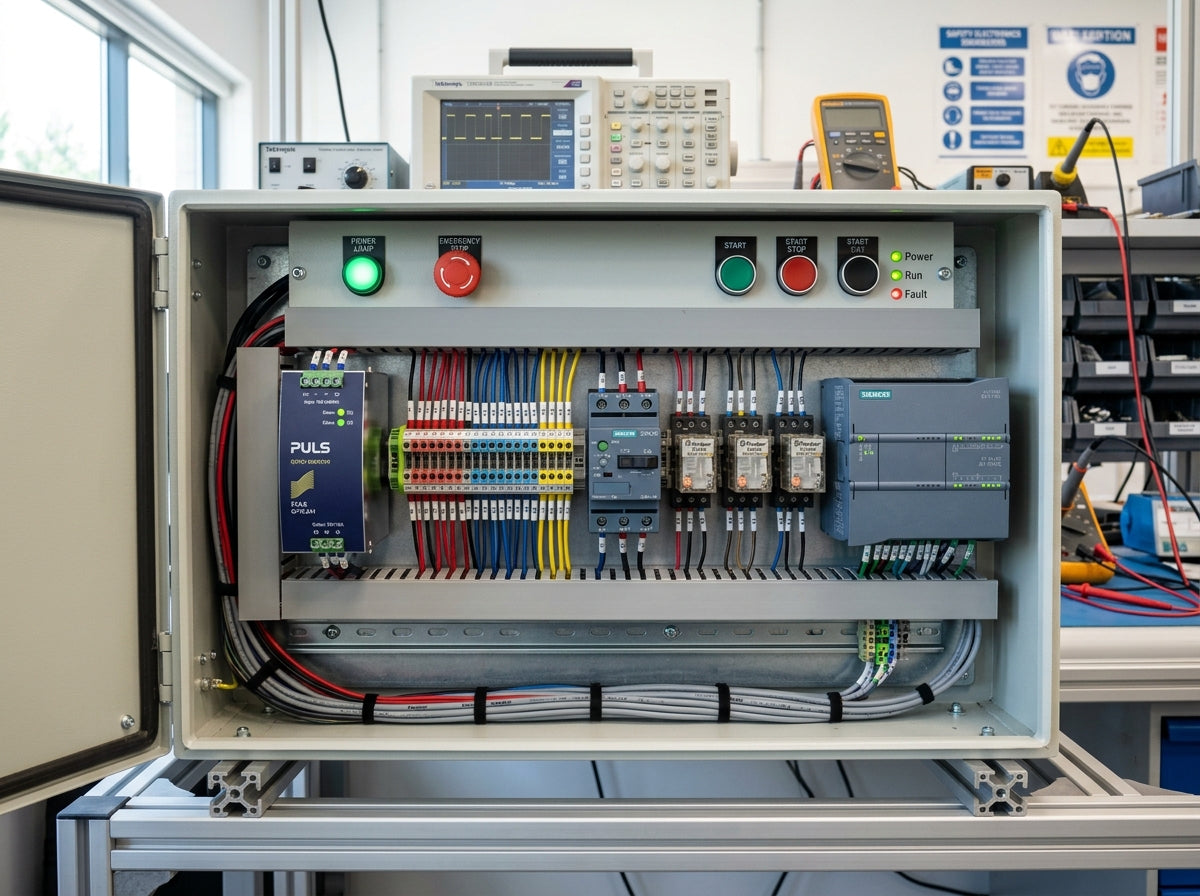 Custom Industrial Automation Control Panel